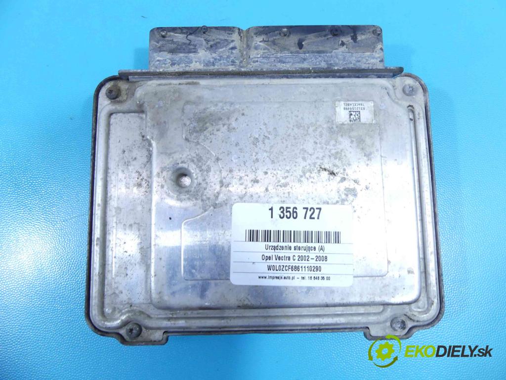 Opel Vectra C 2002-2008 1.9 cdti 120 hp manual 88 kW 1910 cm3 5- řídící jednotka motoru 0281013408