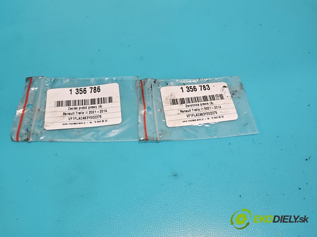 Renault Trafic II 2001-2014 1.9 dci 101 HP manual 74 kW 1870 cm3 5- náboj pravé  (Náboje)