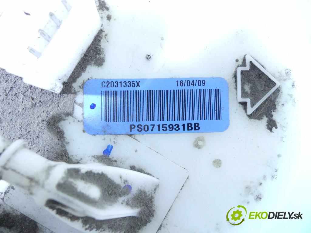 Ford Fiesta Mk7 2008-2017 1.2 16v 82 hp manual 60 kW 1242 cm3 3- čerpadlo paliva PS0715931BB