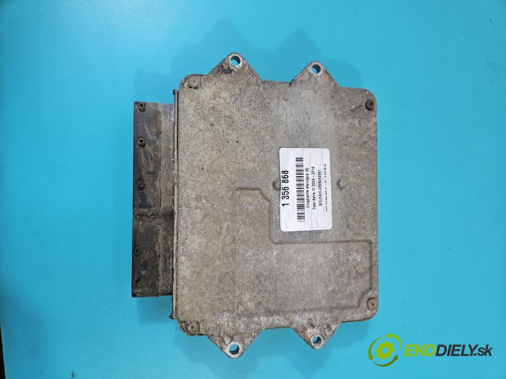 Opel Astra III 2004-2014 1,3.0 cdti 90 hp manual 66 kW 1248 cm3 5- řídící jednotka motoru 55202542