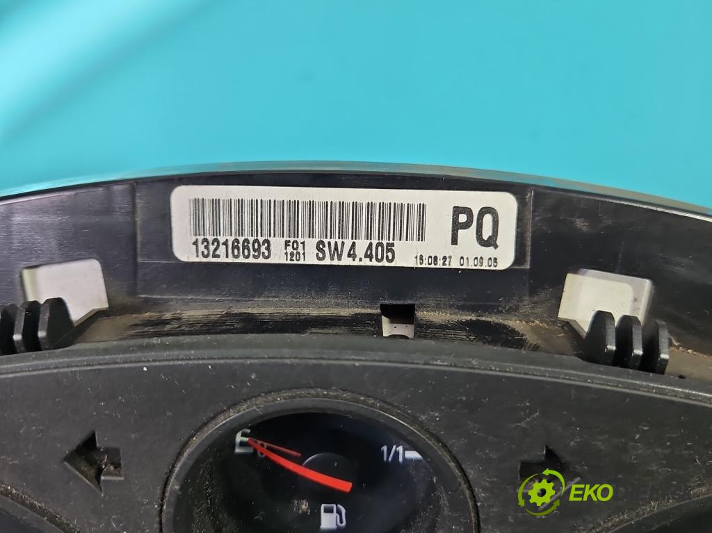 Opel Astra III 2004-2014 1,3.0 cdti 90 HP manual 66 kW 1248 cm3 5- prístrojovka/ budíky 13216693 (Prístrojové dosky, displeje)
