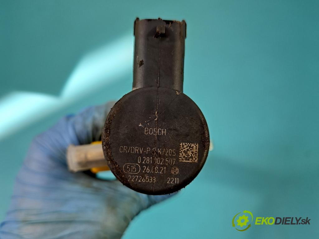 Opel Astra III 2004-2014 1,3.0 cdti 90 HP manual 66 kW 1248 cm3 5- lišta vstrekovacia 0281002507 (Vstrekovacie lišty)