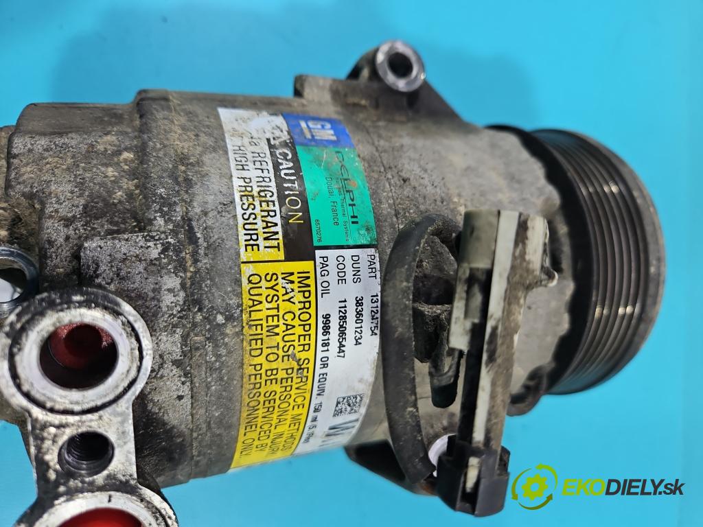 Opel Astra III 2004-2014 1,3.0 cdti 90 HP manual 66 kW 1248 cm3 5- čerpadlo klimatizácie 13121754