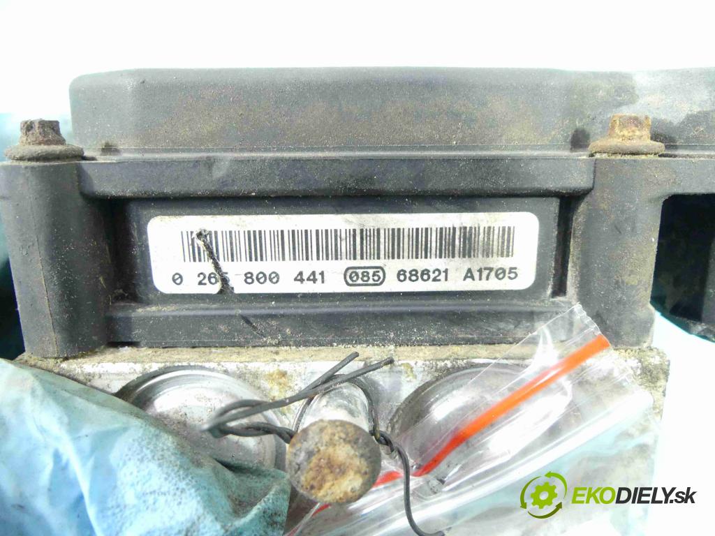 Toyota Aygo 2005-2014 1.0 68 HP manual 50 kW 998 cm3 5- čerpadlo abs 0265231579 (Pumpy ABS)