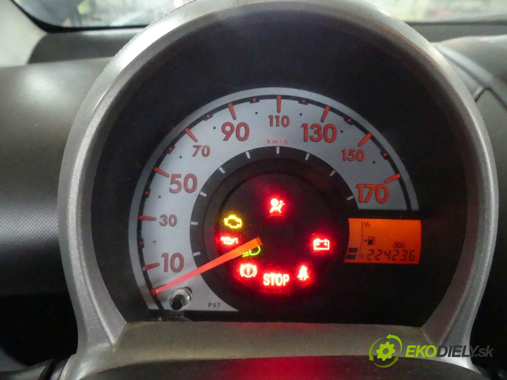 Toyota Aygo 2005-2014 1.0 68 HP manual 50 kW 998 cm3 5- prístrojovka/ budíky 83800-0H011-A (Prístrojové dosky, displeje)