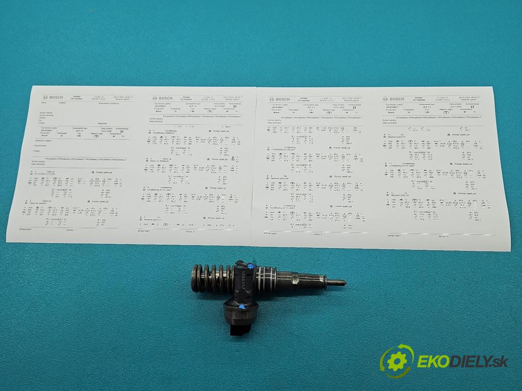 Vw Polo IV 9N 2001-2009 1.9 tdi 101 HP manual 74 kW 1896 cm3 5- vstrekovacie čerpadlo 0414720037 (Vstrekovače)