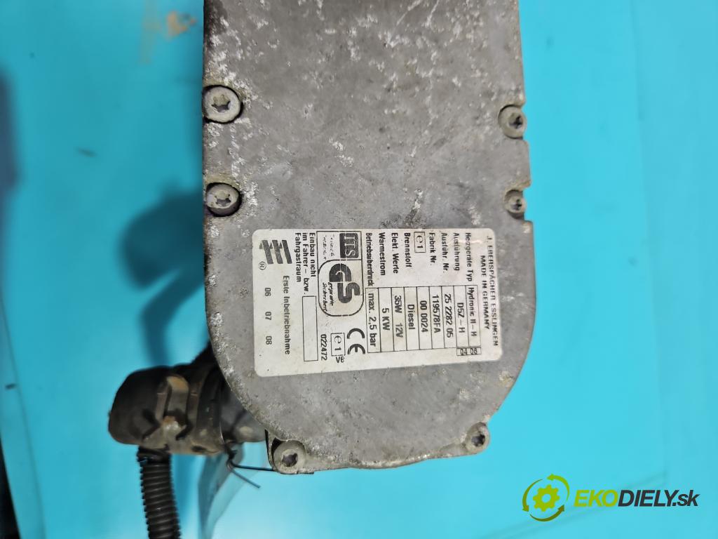 Toyota Rav4 III 2005-2012 2.2 D-CAT 177 hp manual 130 kW 2231 cm3 5- Webasto 25228205 (Webasto ohřívače)