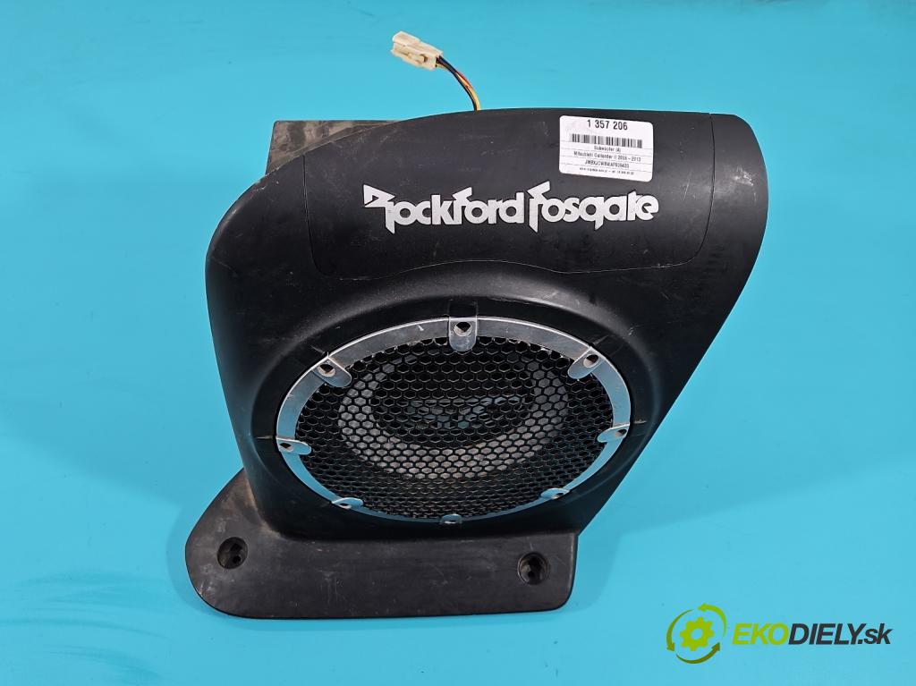 Mitsubishi Outlander II 2006-2013 2.0 DI-D 140 HP manual 103 kW 1968 cm3 5- Subwoofer: 8720A012 (Audio zariadenia)