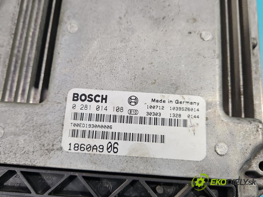 Mitsubishi Outlander II 2006-2013 2.0 DI-D 140 hp manual 103 kW 1968 cm3 5- řídící jednotka motoru 0281014108
