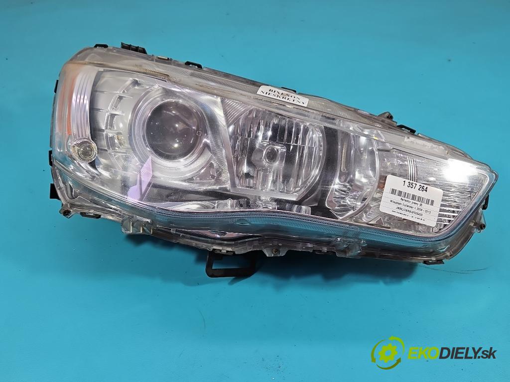 Mitsubishi Outlander II 2006-2013 2.0 DI-D 140 HP manual 103 kW 1968 cm3 5- Reflektor: pravý  (Pravé)