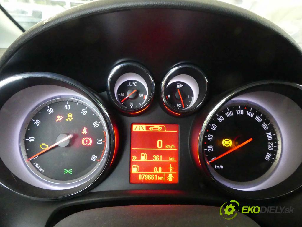 Opel Astra IV 2009-2015 1.6 16V 116 HP manual 85 kW 1598 cm3 4- prístrojovka/ budíky 39146014 (Prístrojové dosky, displeje)