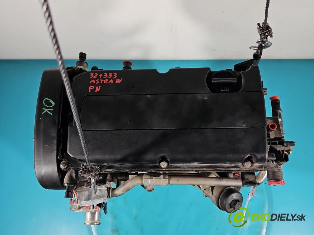 Opel Astra IV 2009-2015 1.6 16V 116 HP manual 85 kW 1598 cm3 4- motor benzín: B16XER