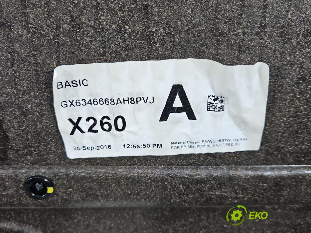 Jaguar XF II X260 2015- 2.0d 179KM automatic 132 kW 1999 cm3 4- zadná GX6346668AH8PVJ (Pláta zadné)