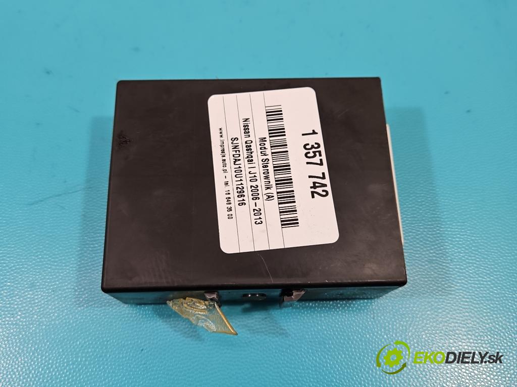 Nissan Qashqai I J10 2006-2013 2.0 dci 150 HP manual 110 kW 1995 cm3 5- riadiaca jednotka ostatné 285E0-JD02B