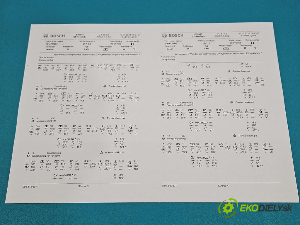Vw Polo III 6N 1994-2001 1.4 tdi 75 HP manual 55 kW 1422 cm3 5- vstrekovacie čerpadlo 0414720035 (Vstrekovače)
