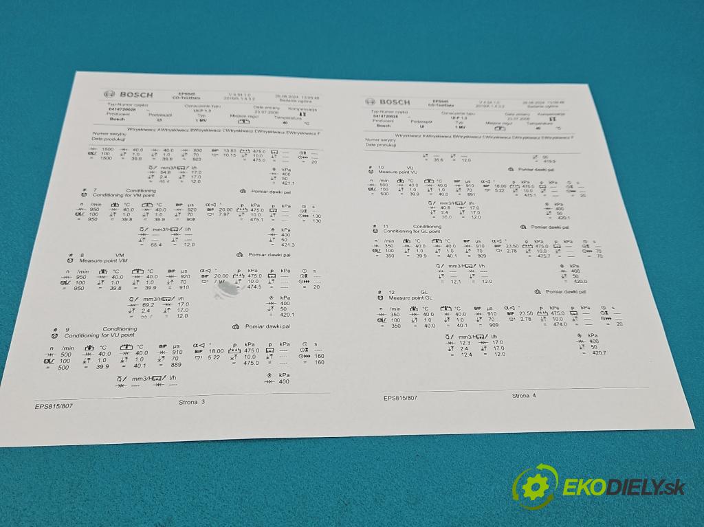 Vw Passat B5 1995-2005 1.9 tdi 131 hp manual 96 kW 1896 cm3 4- vstřikovací čerpadlo 0414720028 (Vstřikovač paliva)