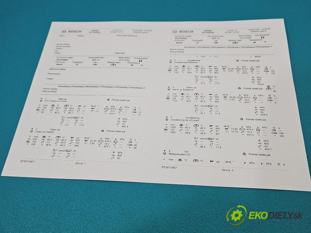 Vw Passat B5 1995-2005 1.9 tdi 131 hp manual 96 kW 1896 cm3 4- vstřikovací čerpadlo 0414720028 (Vstřikovač paliva)