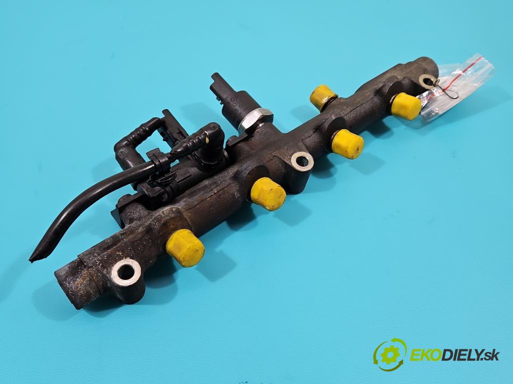 Peugeot 607 2.2 hdi 133 HP manual 98 kW 2179 cm3 4- lišta vstrekovacia 0445214017 (Vstrekovacie lišty)