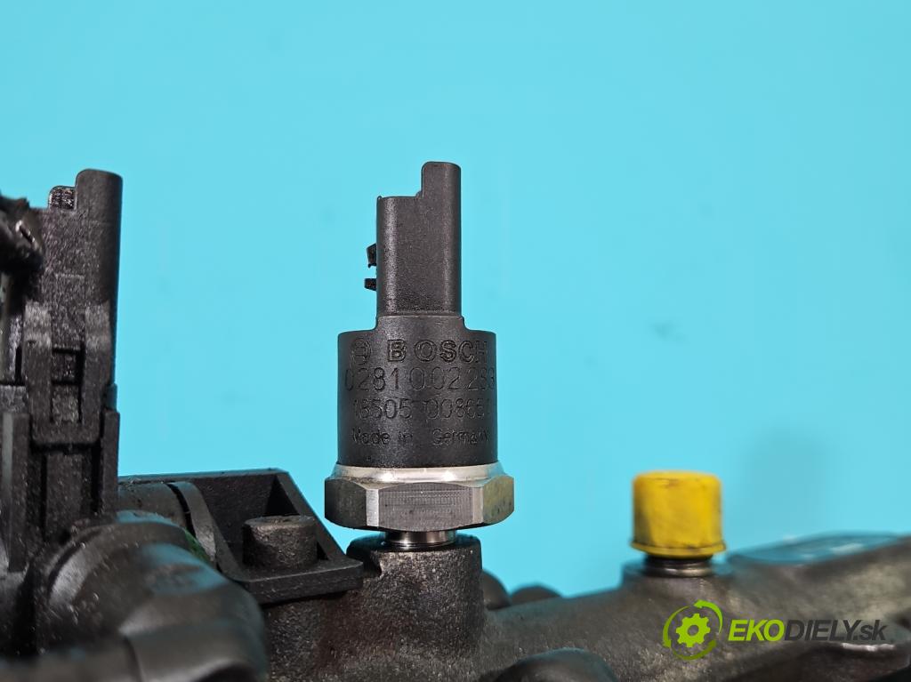 Peugeot 607 2.2 hdi 133 HP manual 98 kW 2179 cm3 4- lišta vstrekovacia 0445214017 (Vstrekovacie lišty)