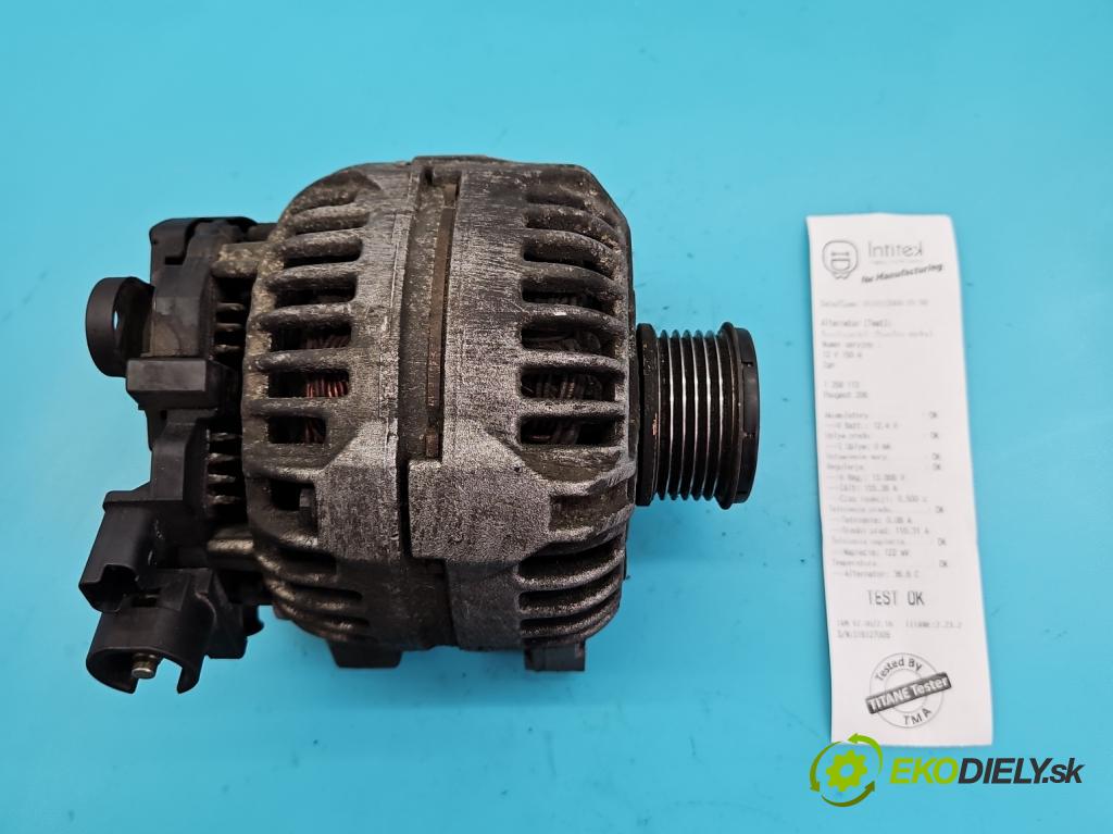 Peugeot 206 2.0 hdi 90 hp manual 66 kW 1997 cm3 5- Alternator 0124525035 (Alternátory)