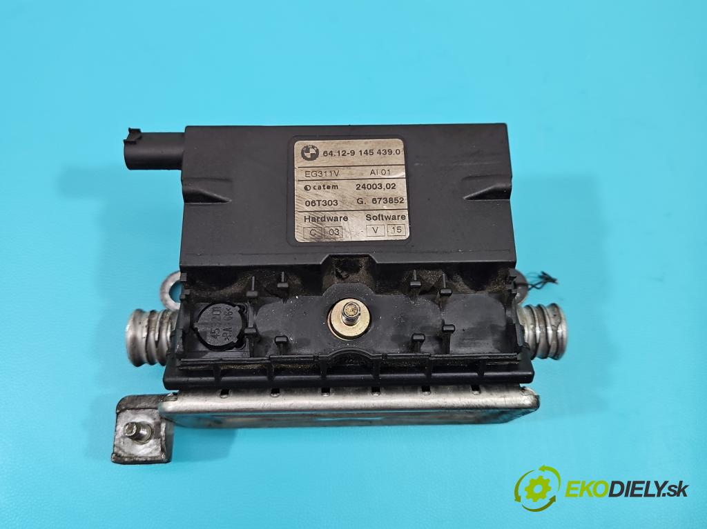 Bmw X3 E83 2003-2010 2.0d 150 hp manual 110 kW 1995 cm3 5- Ohřívač: vody 9145439 (Ohřívání, ventilace)