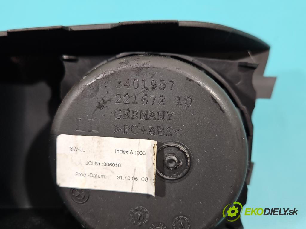 Bmw X3 E83 2003-2010 2.0d 150 HP manual 110 kW 1995 cm3 5- Rukojeť: na nápoje: 3401957 (Úchyty, držiaky na nápoje)