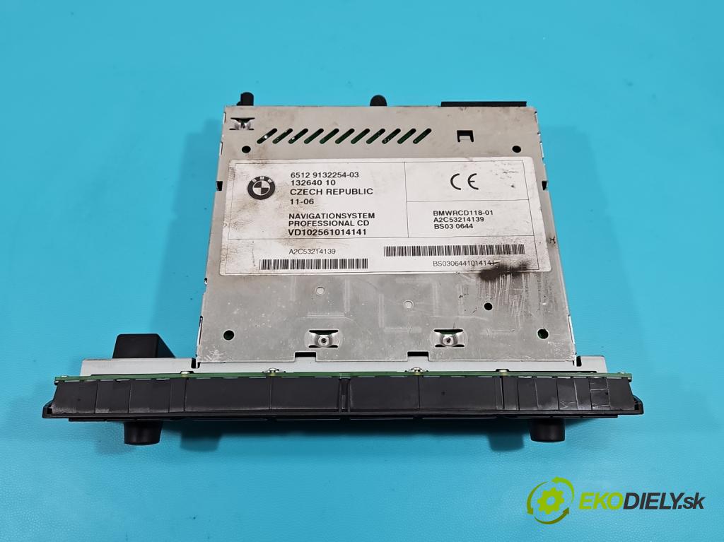 Bmw X3 E83 2003-2010 2.0d 150 HP manual 110 kW 1995 cm3 5- Radio originál 9132254