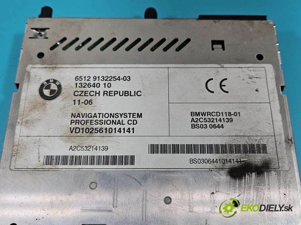 Bmw X3 E83 2003-2010 2.0d 150 HP manual 110 kW 1995 cm3 5- Radio originál 9132254