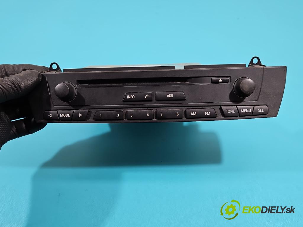 Bmw X3 E83 2003-2010 2.0d 150 HP manual 110 kW 1995 cm3 5- Radio originál 9132254