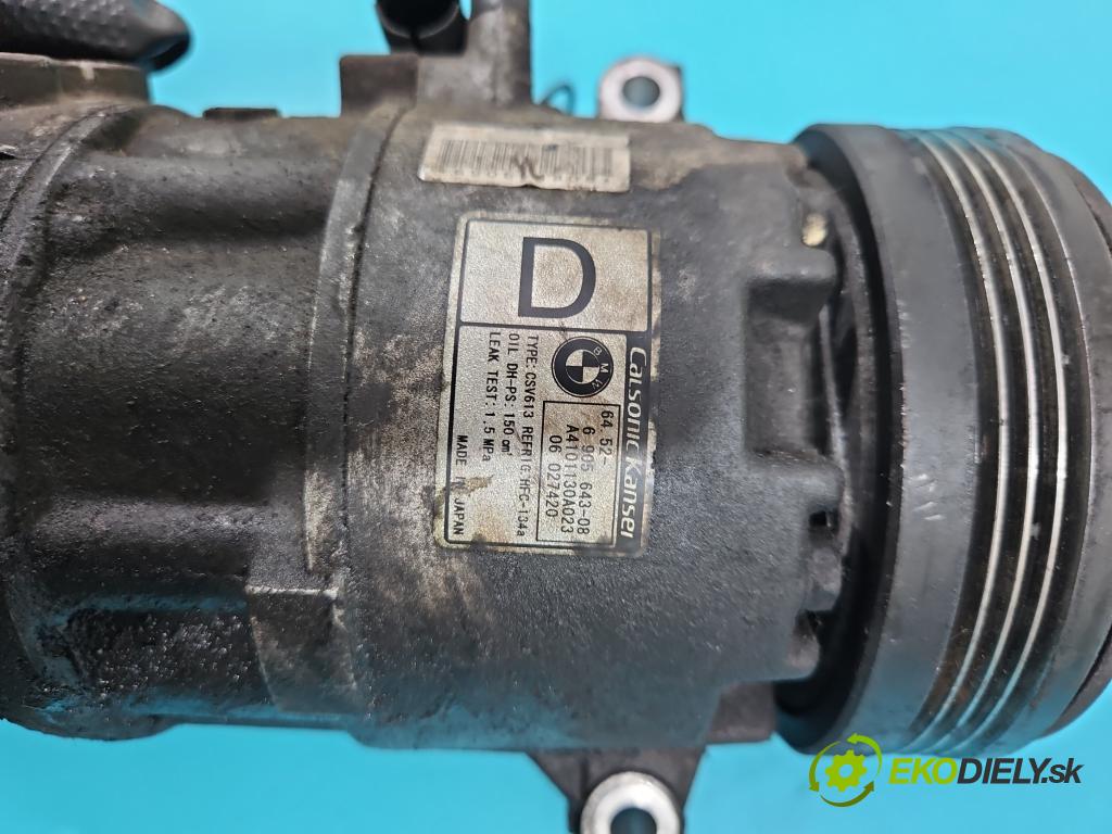 Bmw X3 E83 2003-2010 2.0d 150 HP manual 110 kW 1995 cm3 5- čerpadlo klimatizácie 6905643-08