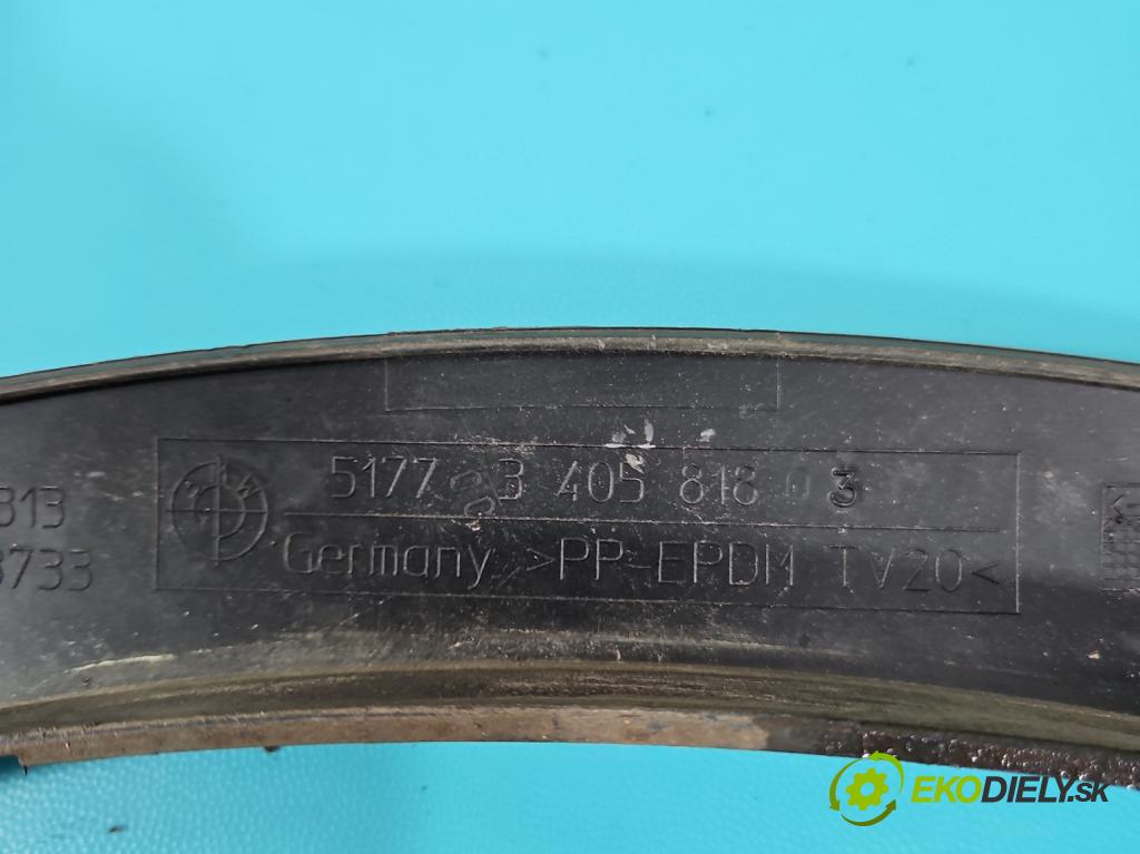 Bmw X3 E83 2003-2010 2.0d 150 hp manual 110 kW 1995 cm3 5- lišta práh: pravé 3330866 (Prahová lišta)