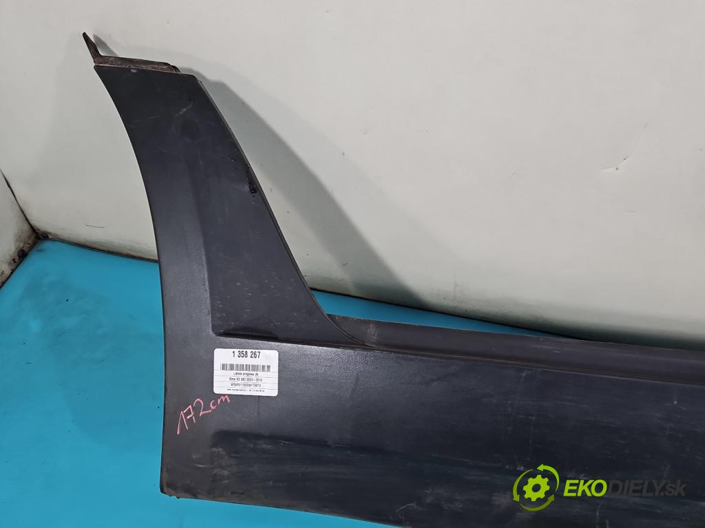 Bmw X3 E83 2003-2010 2.0d 150 hp manual 110 kW 1995 cm3 5- lišta práh: pravé 3330866 (Prahová lišta)