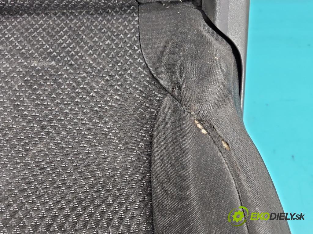 Citroen C4 Picasso I 2006-2013 1.6 16V 120 HP manual 88 kW 1598 cm3 5- Sedačka ľavý  (Sedačky, sedadlá)