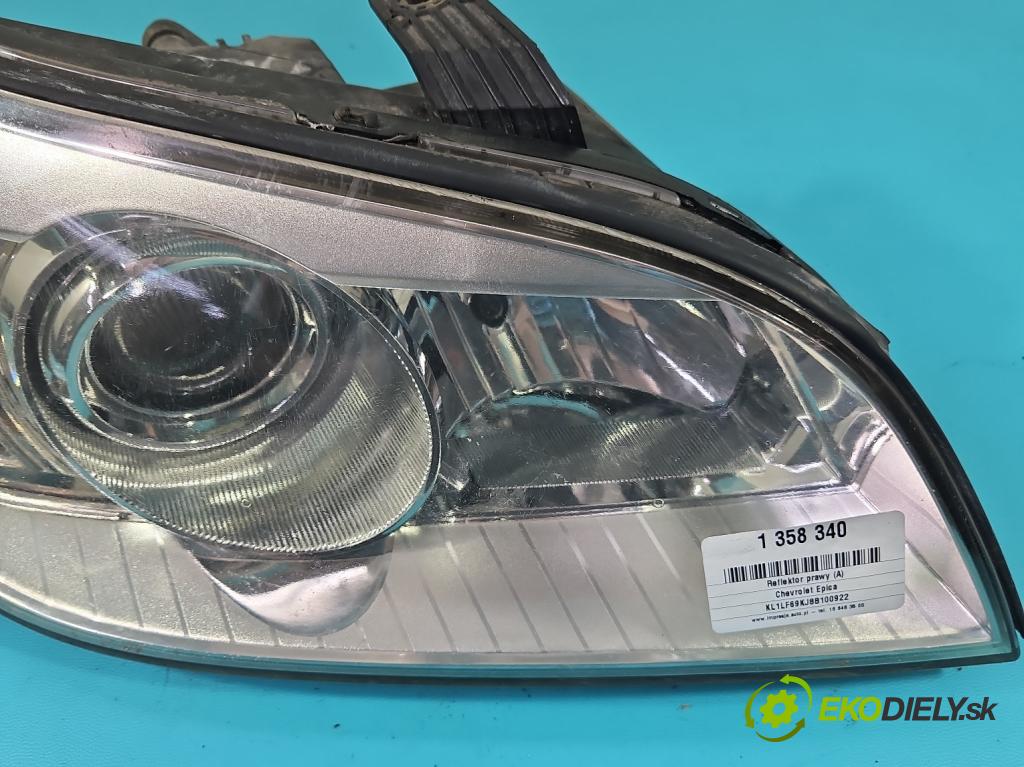 Chevrolet Epica 2.0 24V 143 HP manual 105 kW 1993 cm3 4- Reflektor: pravý  (Pravé)