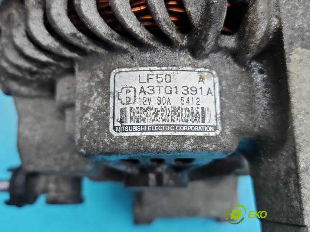Mazda 5  2005-2010 2.0 16V 145 hp manual 107 kW 1999 cm3 5- Alternator A3TG1391A (Alternátory)