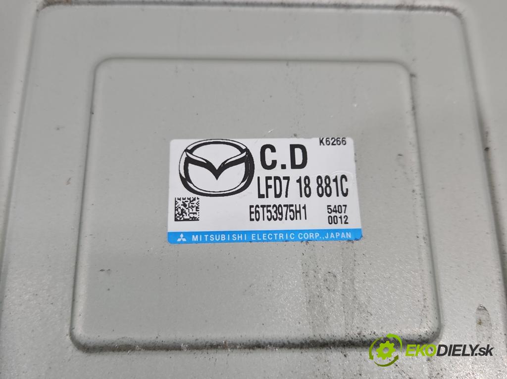 Mazda 5  2005-2010 2.0 16V 145 hp manual 107 kW 1999 cm3 5- řídící jednotka motoru LFD718881C