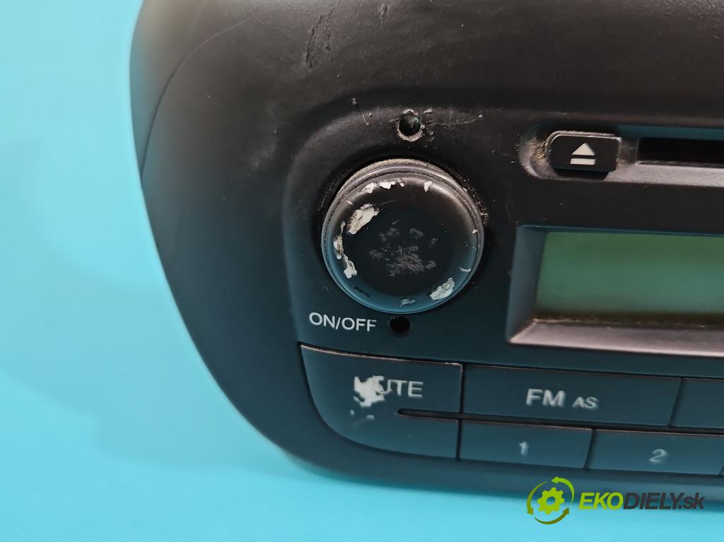 Fiat Fiorino III 2007- 1,3.0 jtd 75 HP manual 55 kW 1248 cm3 5- Radio originál 7355186200