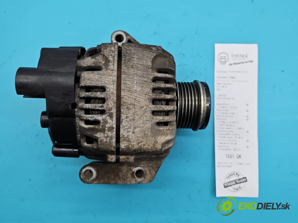 Fiat Fiorino III 2007- 1,3.0 jtd 75 hp manual 55 kW 1248 cm3 5- Alternator 51784845 (Alternátory)
