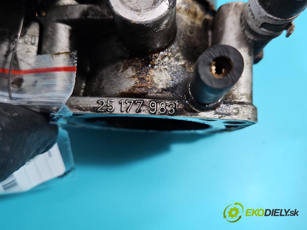 Opel Astra II 1998-2009 1.6 16v 101 HP manual 74 kW 1598 cm3 4- klapka 25177983 (Škrtiace klapky)