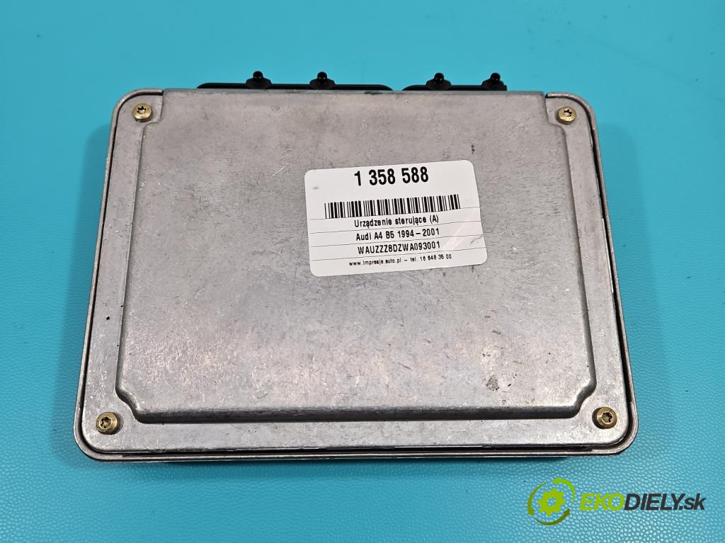 Audi A4 B5 1994-2001 1.9 tdi 110 hp manual 81 kW 1896 cm3 5- řídící jednotka motoru 0281001721