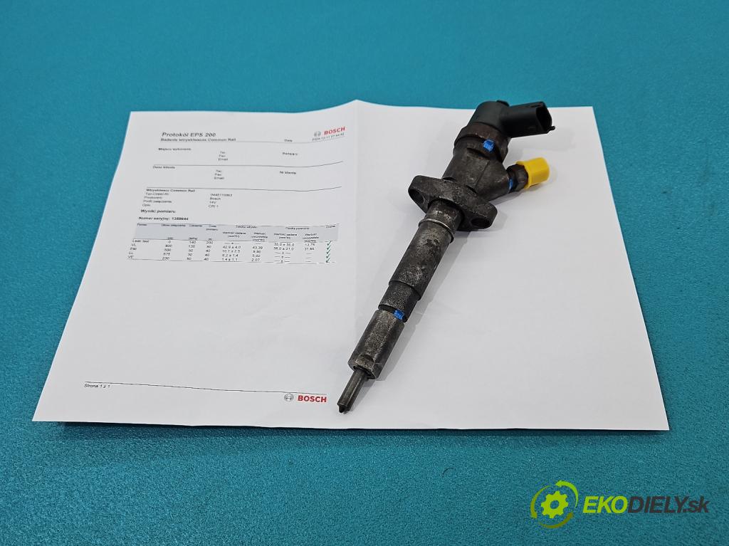 Renault Master II 1998-2010 2.2 dci 150 HP manual 110 kW 2188 cm3 5- vstrek 0445110063 (Vstrekovače)
