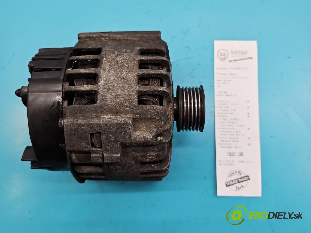 Renault Master II 1998-2010 2.2 dci 150 HP manual 110 kW 2188 cm3 5- Alternator 8200206251 (Alternátory)