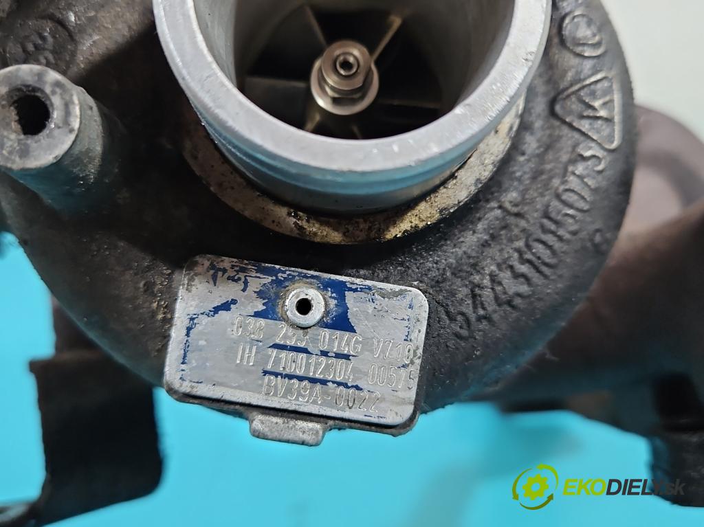 Vw Golf V 2003-2009 1.9 tdi 105 HP manual 77 kW 1896 cm3 5- turbodúchadlo, turbo BV39A-0022 (Turbodúchadlá (kompletné))