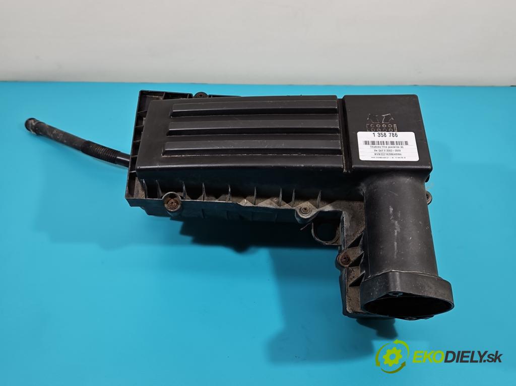 Vw Golf V 2003-2009 1.9 tdi 105 HP manual 77 kW 1896 cm3 5- obal filtra vzduchu 3C0129607AF (Obaly filtrov vzduchu)