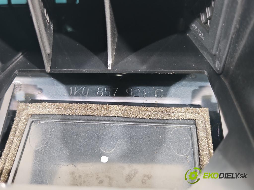 Vw Golf V 2003-2009 1.9 tdi 105 HP manual 77 kW 1896 cm3 5- Mřížka: kúrenia stredová 1K0857921C (Mriežky kúrenia (fukáre))