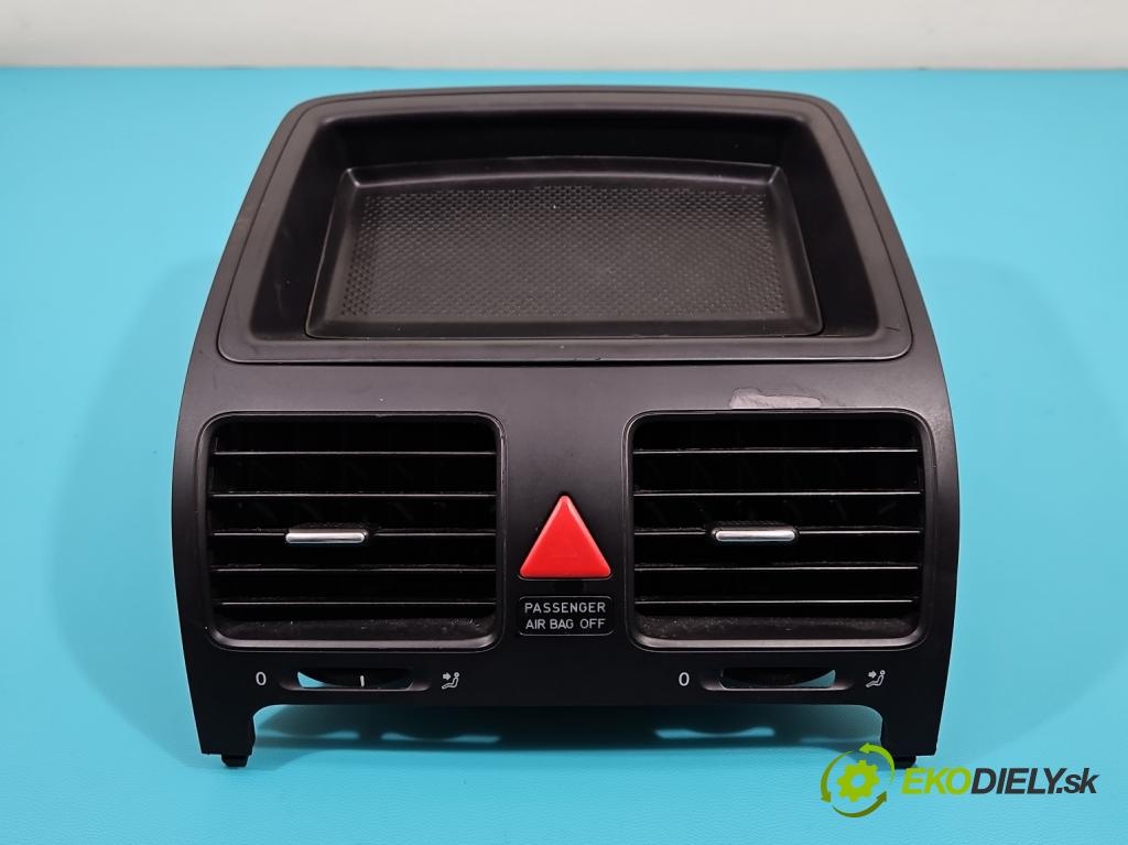 Vw Golf V 2003-2009 1.9 tdi 105 HP manual 77 kW 1896 cm3 5- Mřížka: kúrenia stredová 1K0857921C (Mriežky kúrenia (fukáre))