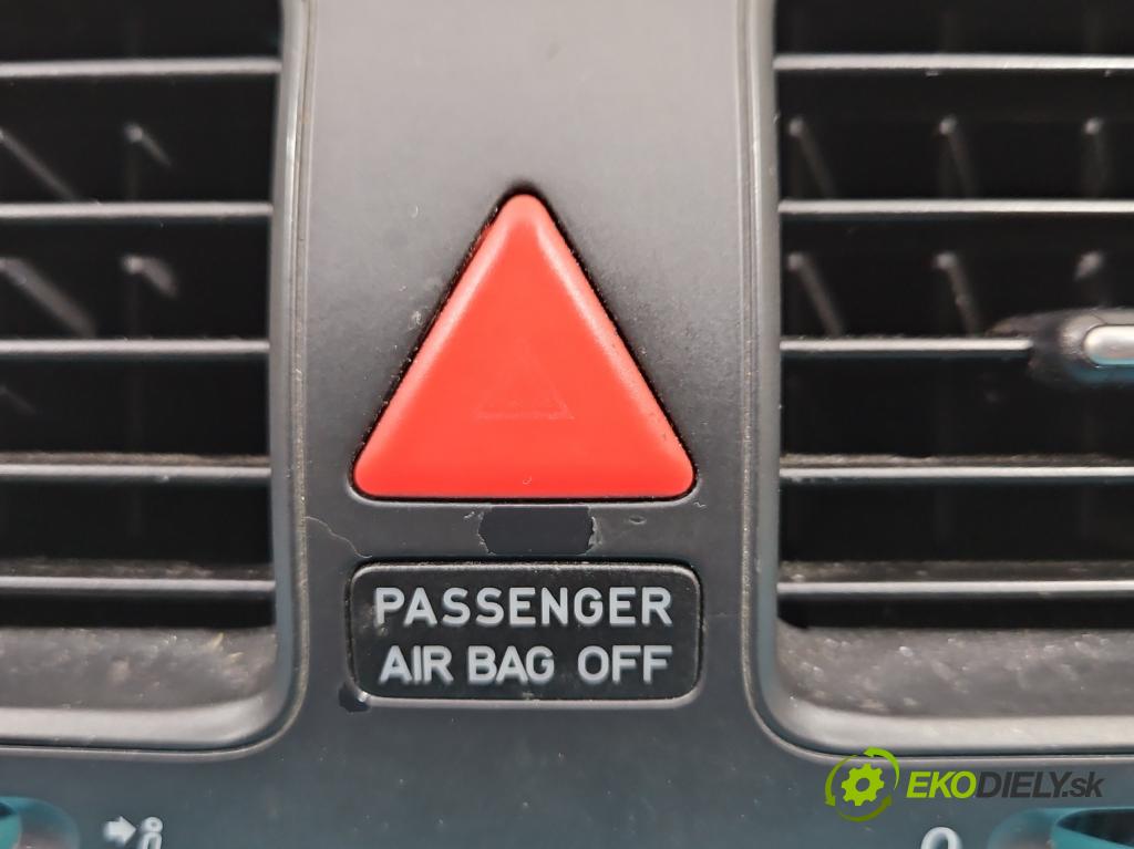 Vw Golf V 2003-2009 1.9 tdi 105 HP manual 77 kW 1896 cm3 5- Mřížka: kúrenia stredová 1K0857921C (Mriežky kúrenia (fukáre))