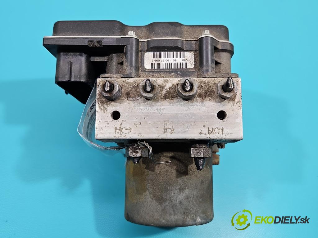 Citroen C4 Picasso I 2006-2013 1.6 16V 120 HP manual 88 kW 1598 cm3 5- čerpadlo abs 0265251373 (Pumpy ABS)
