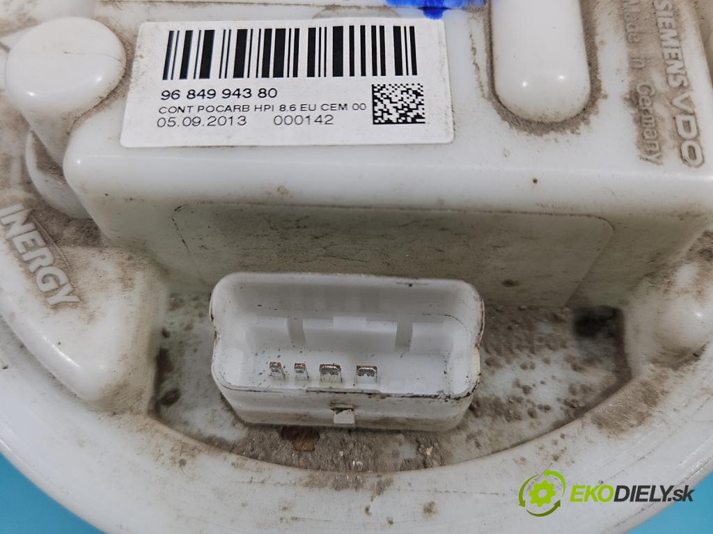 Citroen C4 Picasso I 2006-2013 1.6 16V 120 hp manual 88 kW 1598 cm3 5- čerpadlo paliva 9684994380