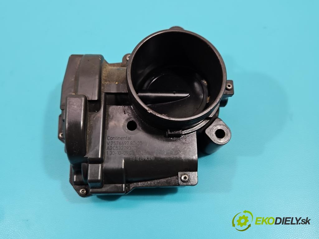 Citroen C4 Picasso I 2006-2013 1.6 16V 120 HP manual 88 kW 1598 cm3 5- klapka V757669780-05 (Škrtiace klapky)